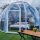Buborékház 360 fokos átlátszó polikarbonát 3m x 2,5m (7,1m2)