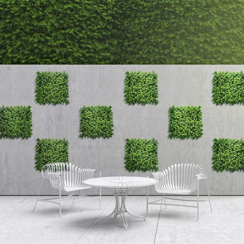 Zöldfal - Green Spark (világoszöld, frissítő üde hatás) 50x50cm műsövény