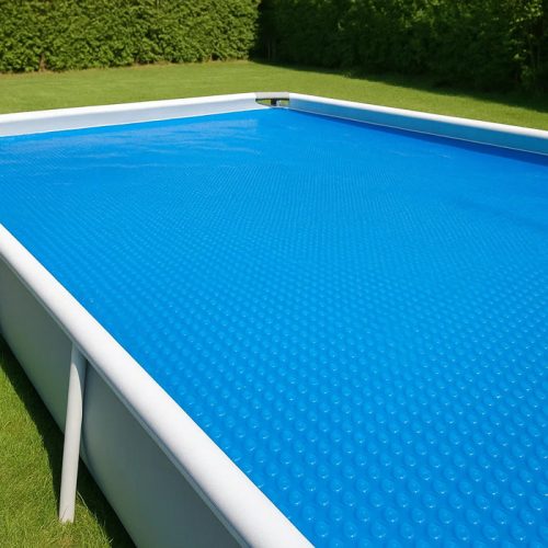 Szolár medencetakaró fólia – 300/400 cm széles, 400 mikron vastag