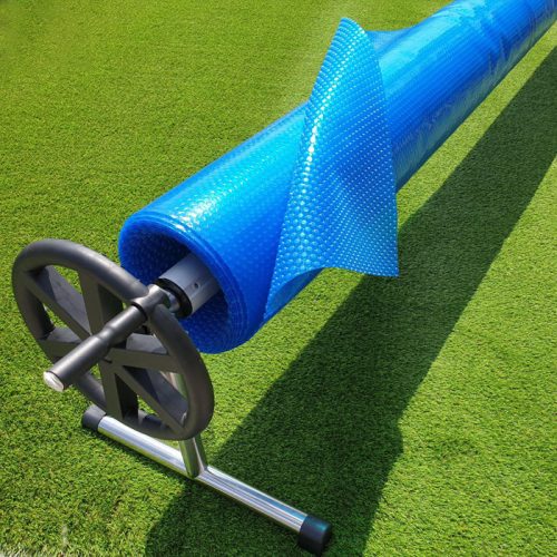 Szolár medencetakaró fólia – 300/400 cm széles, 400 mikron vastag