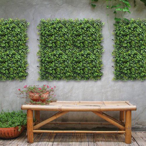 Zöldfal - Verdamix (vegyes zöldek, friss, buja hatás) 50x50cm műsövény